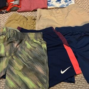 Boys athletic shorts, tees, soccer cleats and more